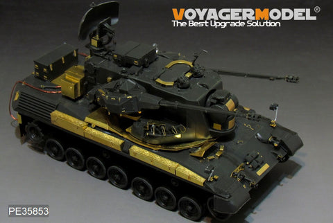 Voyager Model etching sheet PE 35853 modern german cheetah self-propelled anti-aircraft gun a2 basic retrofit