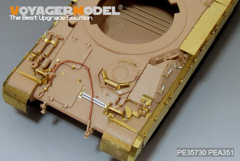 Voyager model metal etching sheet PE35730 France AMX-30B2 main battle tank upgrade metal etching parts