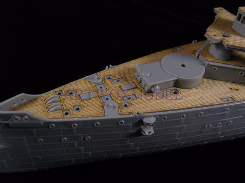 Wooden deck artfox model capable of 850001 Soviet Olympia cruiser wooden deck AW 50007 Model for