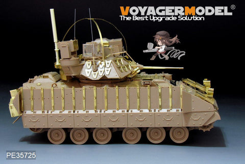 Voyager PE35725 M3A3 Bradley cavalry vehicle reactive armored metal etch (General)