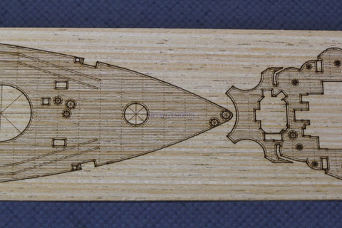 Artwox model wooden deck for trumpeter 05768 Colorado battleship bb45 1944 wood deck aw 20140
