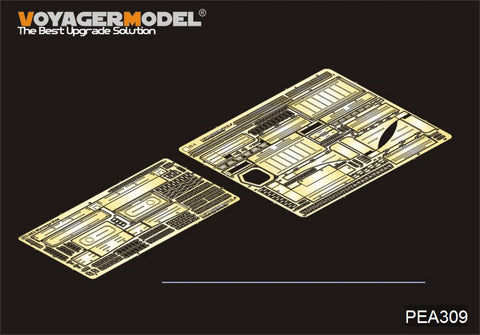 Voyager model metal etching sheet PEA309 Soviet IT-1 missile chariot upgraded metal etch with storage box.