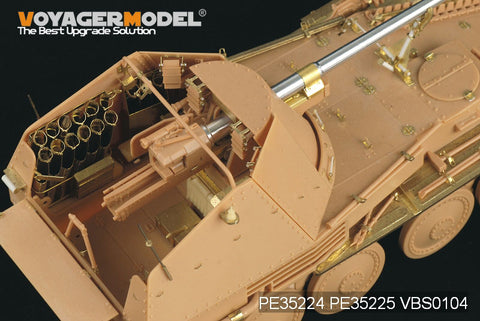 Voyager PE35224 mink IIIM self propelled antitank gun retrofit with base metal etch (T)