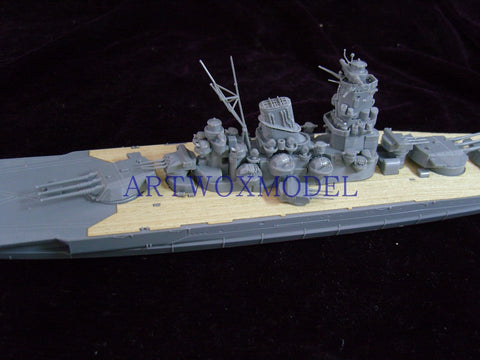 Artwox model wooden deck for Tamiya 31114 Japanese battleship AW20003