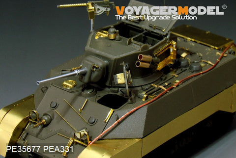 Voyager PE35677M3A3 Metallic etching Kit for upgrade and Transformation of Light vehicle "Stuart"