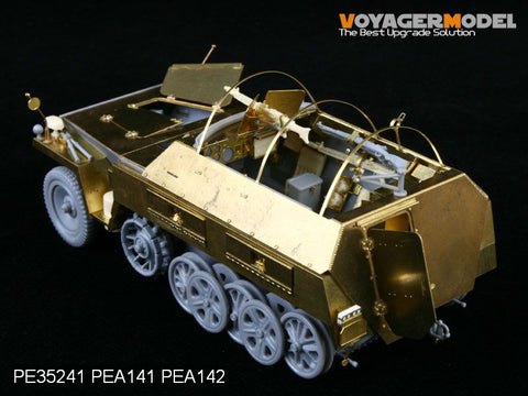 Voyager PEA142 Sd.Kfz.250 NEU half-track armoured vehicle deck modification metal etching