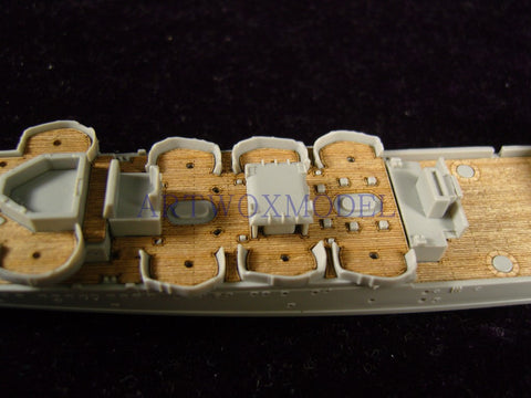 Artwox model wooden deck for Trumpeter 05742 New Orleans cruiser CA-32 1942 wooden deck AW20074