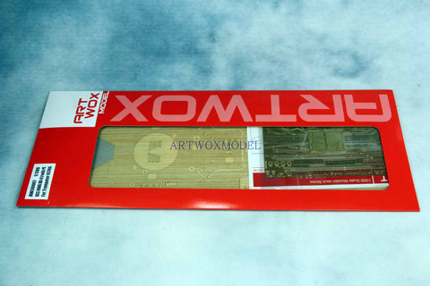 ARTWOX Model Wooden Deck for Trumpeter 03706 American "Iowa" Battleship BB-61 Wood Deck AW30007A