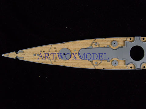 Artwox model wooden deck for Tamiya 77518 German Shane Khost battle cruiser wooden deck AW20050