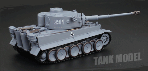 Authentic HengLong 1/72 German Tiger Tank American M1A2 Tank movable static Model Collection gifts