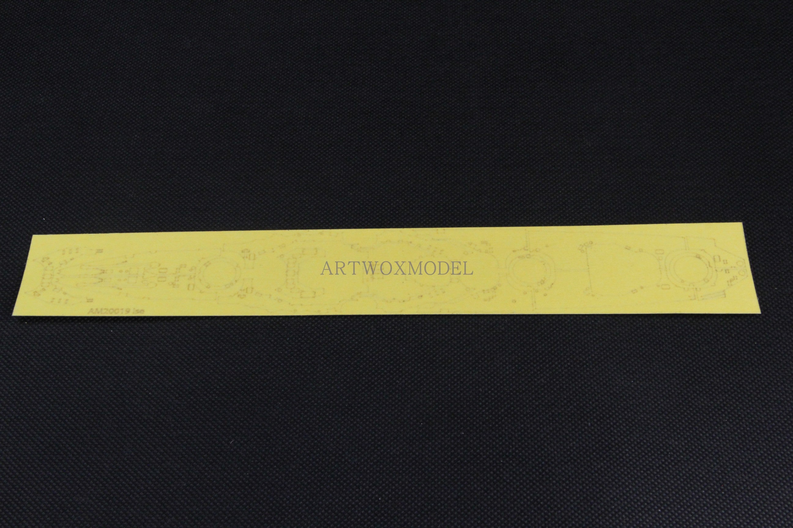 Artwox model wooden deck for Hasegawa 49117 Japan Ise Battleship 3M Cover Paper AM2001 9