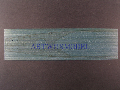 Artwox model wooden deck for Academy 14107 Indianapolis heavy cruiser wooden deck AW10086A