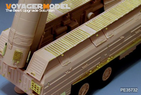 Voyager PE35732 SS-23 "spider" tactical ballistic missile launcher upgrade metal etch parts