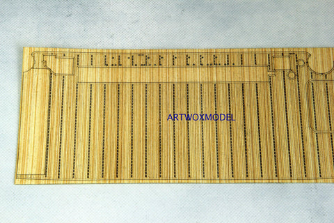 ARTWOX Model Wooden Deck for Trumpeter 65302 u. S. CV-6 enterprise aircraft carrier wood deck aw 10131