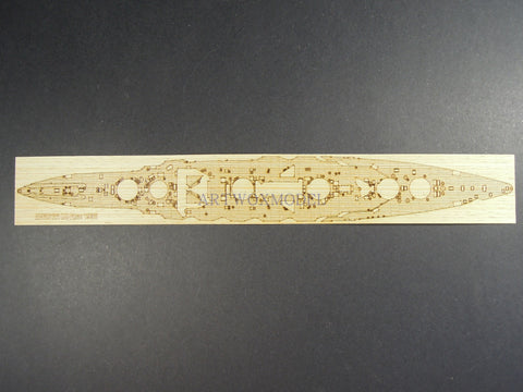 Artwox model wooden deck for Qingdao society 050880 Japanese Navy ship 1938 AW20122