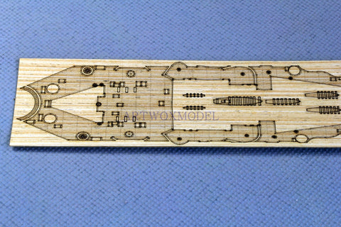 ARTWOX Trumpeter 05799 British battleship 1943 wooden deck AW20147