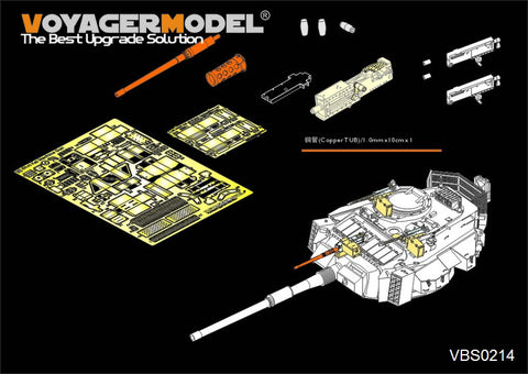 Voyager VBS0214 Israel Schott Carle is a main battle tank vehicle gun transformation Kit (AFV).