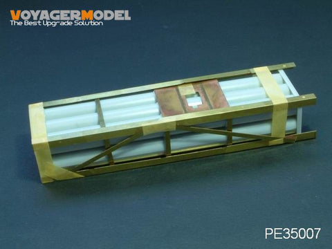 Voyager model metal etching sheet PE3500 7 M26 227 mm MLRS rocket shell hatches upgrade kit