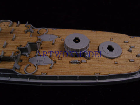 Artwox model wooden deck for dragon 7041 Pennsylvania 1944 BB-38 AW20039