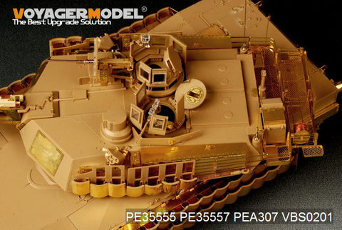 Additional reactive armored metal etching for Voyager model metal etching sheet PE35557 M1A2SEP TUSKII main battle tanks