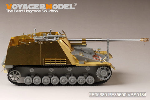 Voyager PE35689 rhinoceros 8.8cm metal etch for upgrading and upgrading of anti-tank guns (dragon)