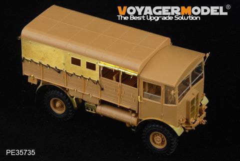 Voyager model metal etching sheet PE35735 AEC "Matador" artillery tractor traction medium term upgrade using metal etched parts