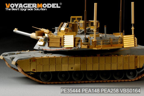 Voyager model metal etching sheet PE35444 M1A2SEP TUSK2 "Abrams" chariot upgraded with etched parts (Dragon)