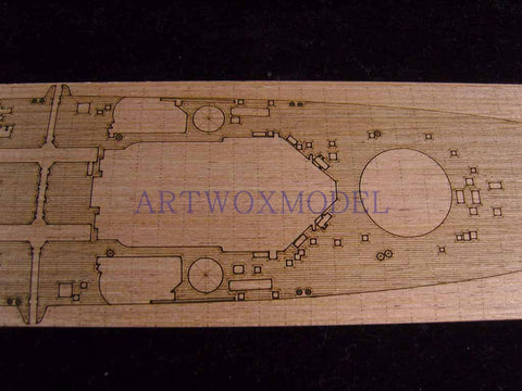 Artwox model wooden deck for Airfix a06205英国乔治五世战列舰木甲板aw50027