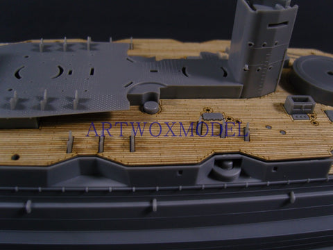 Artwox model wooden deck for Fujimi 600017 Japan High Speed Battleship Hazel Wood Deck AW10084