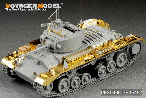 Voyager PE35466 Valentin Mk.I infantry tank upgraded with metal etching parts (AFV)