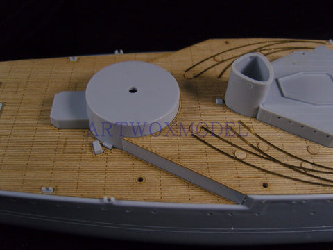 Artwox model wooden deck for Heller 81073 Dunkirk battleship wooden deck AW50018