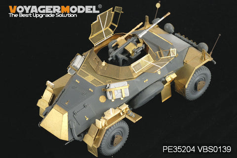 Etching parts for Voyager model metal etching sheet PE35204 Sd.Kfz.222 wheeled armored reconnaissance vehicle upgrading (T Society)