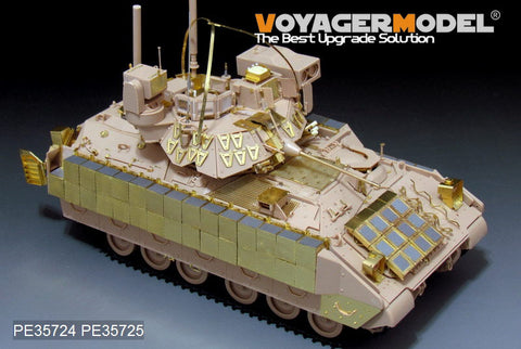 Voyager PE35724 M3A3 BUSKIII Bradley cavalry chariot upgrade etched parts (MENG)