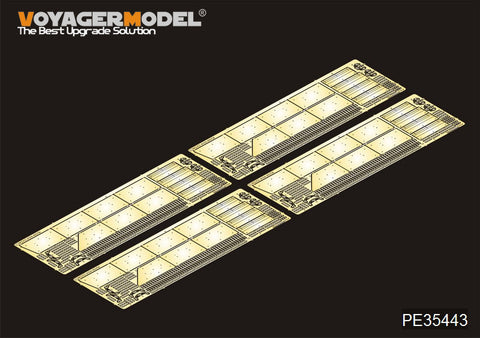 Voyager model metal etching sheet PE35443 M2A2 Erosion for the conversion of side skirts of the "Bradley" infantry fighting vehicle on ODS