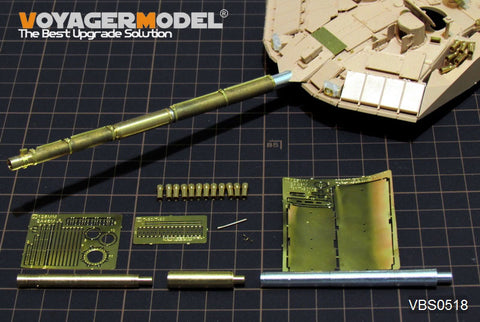Voyager Model Metal Etching Sheet VBS0518 modern Russian 2A46 M/2A46M-5 125mm metal gun tube (general)