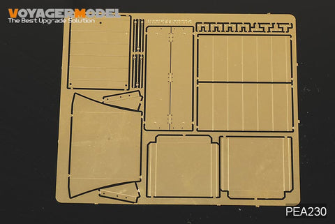 Voyager PEA230 modern US Army "Hummer" tactical vehicle family uses IFF plate (including 2 patterns).