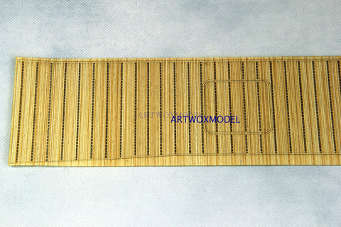 Artwox model wooden deck for MERIT 65302 American CV-6 enterprise aircraft carrier blue wooden deck AW10131A
