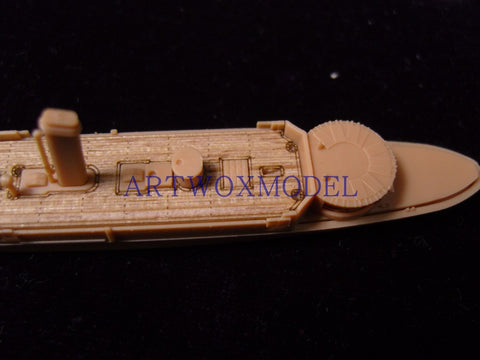 Artwox model wooden deck for S-MODEL PS700003 Beiyang Navy chaoyong yangwei super brave wood deck AW20044