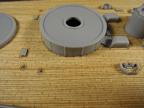 Artwox model wooden deck for HASEGAWA 40151 Japanese battleship "Yamato" battleship wooden deck AW50047