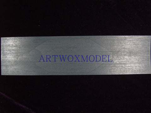 Artwox model wooden deck for trumpeter 05307 USS Alabama wood deck aw 10054