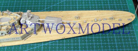 ARTWOX Model Wooden Deck for Trumpeter 05313 German prince Eugen cruiser deck AW10005