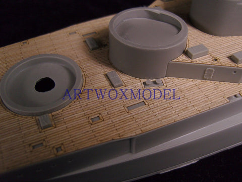 ARTWOX Model Wooden Deck for /Combrig3534FH tiger battleship cruiser wooden deck AW10073