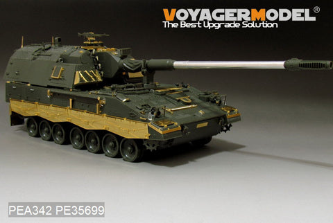 Voyager PEA342 Metal etching parts for upgrading side skirts of PzH2000 self propelled howitzer