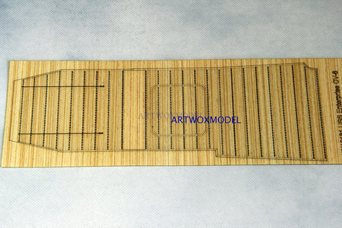 Artwox model wooden deck for MERIT 65302 American CV-6 enterprise aircraft carrier blue wooden deck AW10131A