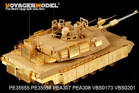 Voyager model metal etching sheet PE35556 M1A2 SEP TUSKI main battle tank additional armored metal etching