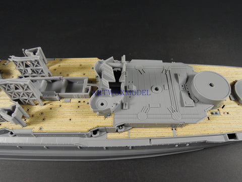 Artwox model wooden deck for Hasegawa 40067 Lu Ao battleship revised wooden deck aw 10106