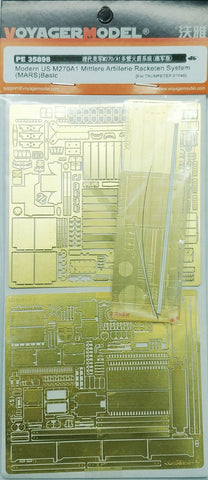 Voyager model metal etching sheet PE35898 modern military M270/A1 multi rocket system (German version)