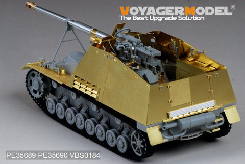 Voyager PE35689 rhinoceros 8.8cm metal etch for upgrading and upgrading of anti-tank guns (dragon)