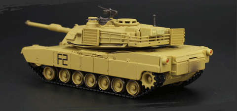 Authentic HengLong 1/72 German Tiger Tank American M1A2 Tank movable static Model Collection gifts