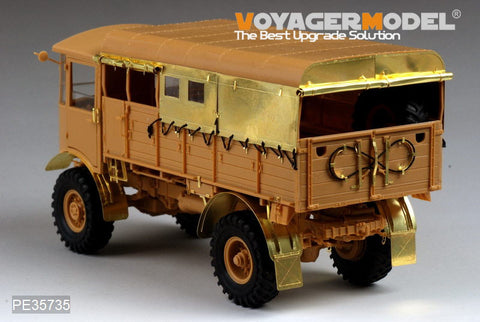 Voyager model metal etching sheet PE35735 AEC "Matador" artillery tractor traction medium term upgrade using metal etched parts